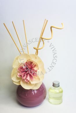 Аромадиффузор с цветком "Honey Lavender" / "Медовая лаванда" фото