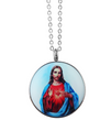 Аромакулон Christ эмалевый с цепочкой фото