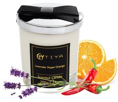 Свеча ароматическая Lavender, Peper, Orange фото