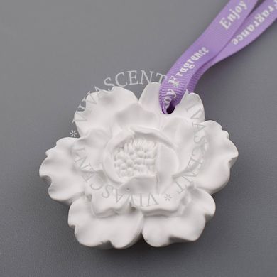 Аромадиффузор керамический White Flower Lily Ribbon фото