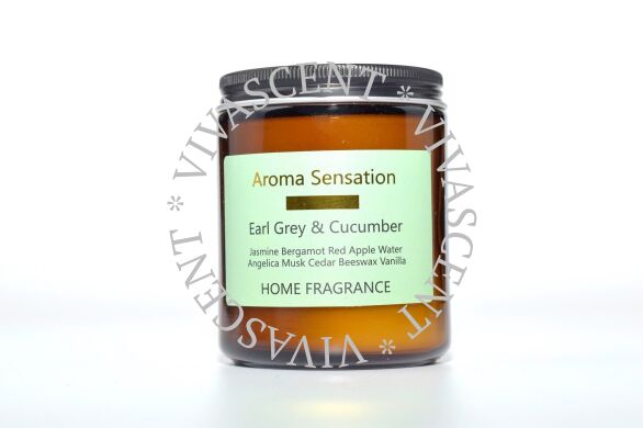 Свеча ароматическая Aroma Sensation Earl Grey & Cucumber фото